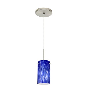Stilo 7-One Light Cord Pendant with Flat Canopy-4 Inches Wide by 7 Inches High - 404019