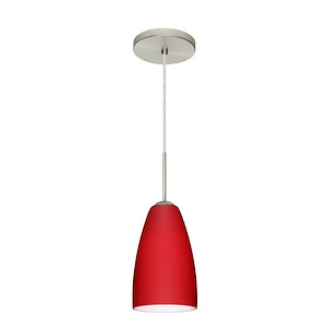 Riva 9-One Light Cord Pendant with Flat Canopy-5.13 Inches Wide by 9 Inches High - 404025
