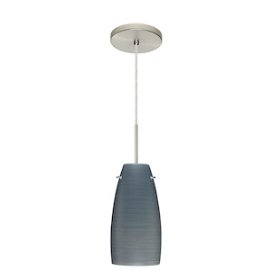 Tao 10-One Light Cord Pendant with Flat Canopy-5.13 Inches Wide by 10.75 Inches High - 1211451