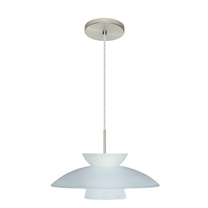 Trilo 15 - One Light Cord Pendant with Flat Canopy - 404038