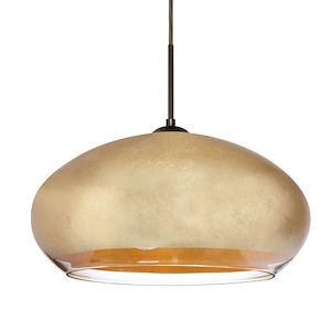Brio 14 - 1 Light Cord Pendant with Flat Canopy In Contemporary Style-6.88 Inches Tall and 13.75 Inches Wide - 1294184