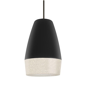 Abu 12 - 9W 1 LED Cord Pendant In Contemporary Style-11.88 Inches Tall and 7.5 Inches Wide