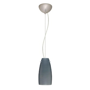 Tao 10-One Light Cord Pendant with Flat Canopy-5.13 Inches Wide by 10.75 Inches High - 404024