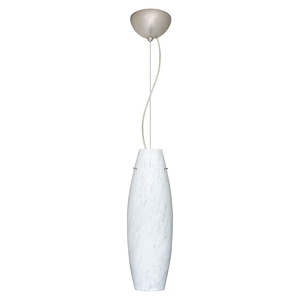 Tara-One Light Cord Pendant with Dome Canopy-6 Inches Wide by 18 Inches High - 404057