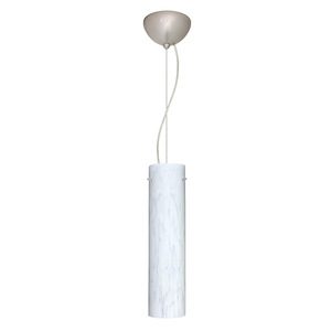 Stilo 16-One Light Cord Pendant with Flat Canopy-4 Inches Wide by 16 Inches High - 404039