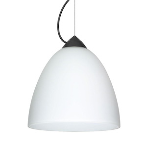 Vila - 1 Light Cord Pendant-120 Inches Maximum Drop and 7 Inches Wide