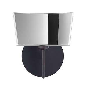 Groove - 1 Light Mini Wall Sconce In Modern Style-9.75 Inches Tall and 7.5 Inches Wide - 1294218