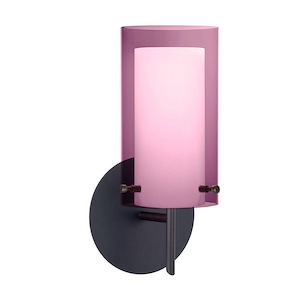 Pahu 4 - 1 Light Mini Wall Sconce-10 Inches Tall and 5 Inches Wide