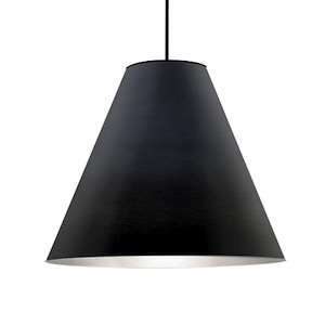Dylan - 30W 1 LED 120V Stem Pendant In Industrial Style-18 Inches Tall and 20 Inches Wide