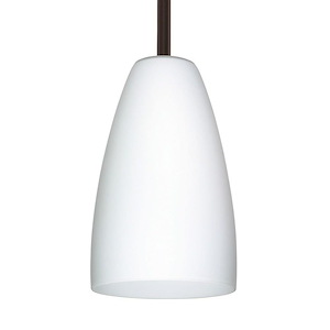 Riva 9 - 1 Light Stem Pendant In Contemporary Style-9 Inches Tall and 5.13 Inches Wide - 1294177