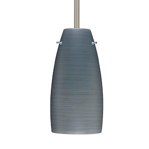 Tao 10 - 1 Light Stem Pendant In Contemporary Style-10.75 Inches Tall and 5.13 Inches Wide