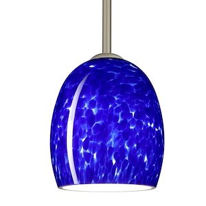 Lucia - 1 Light Stem Pendant In Contemporary Style-7.25 Inches Tall and 6.25 Inches Wide - 1294195
