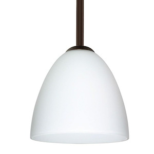 Vila - 1 Light Stem Pendant In Contemporary Style-6.5 Inches Tall and 7 Inches Wide