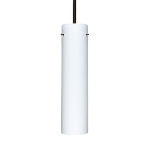 Stilo 16 - 1 Light Stem Pendant In Contemporary Style-16 Inches Tall and 4 Inches Wide