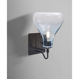 Melo - 5W 1 LED Wall Sconce In Farmhouse Modern Style-12.75 Inches Tall and 7.25 Inches Wide