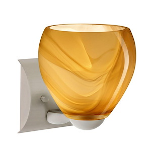 Bolla - 1 Light Mini Wall Sconce In Contemporary Style-6.88 Inches Tall and 5.88 Inches Wide - 1294231
