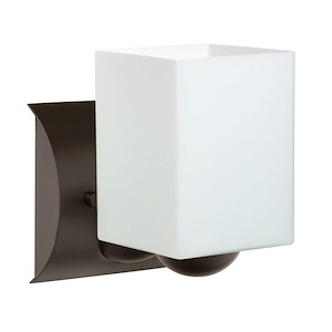 Rise - 1 Light Mini Wall Sconce In Contemporary Style-6.5 Inches Tall and 4.75 Inches Wide