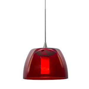 Spur-One Light Pendant with Flat Canopy-5.5 Inches Wide by 3.63 Inches High