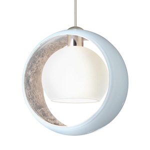 Pogo - 1 Light Cord Pendant In Modern Style-6.25 Inches Tall and 6.25 Inches Wide - 1294240