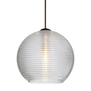 Kristall 6 - 1 Light Cord Pendant In Contemporary Style-5.25 Inches Tall and 6 Inches Wide