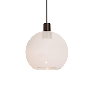 Newton 6 - 3W 1 LED Cord Pendant In Contemporary Style-7 Inches Tall and 5.75 Inches Wide