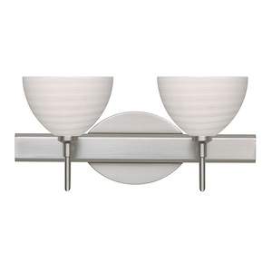 Brella-Two Light Bath Vanity-14.63 Inches Wide by 7.25 Inches High