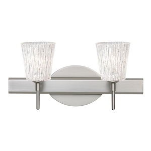 Nico 4-Two Light Bath Vanity-14.63 Inches Wide by 7 Inches High - 404163