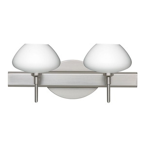 Peri-Two Light Bath Vanity-14.63 Inches Wide by 6.4 Inches High