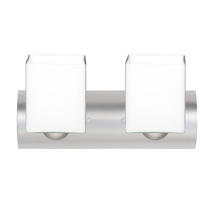 Rise-Two Light Bath Vanity-14.5 Inches Wide by 6.5 Inches High