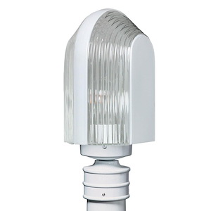 Costaluz 3139 Series-One Light Outdoor Post Mount-7.5 Inches Wide by 14.25 Inches High