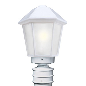 Costaluz 3272 Series-One Light Outdoor Post Mount-8.5 Inches Wide by 13.75 Inches High