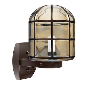 Costaluz 3417 Series-One Light Outdoor Wall Mount-7.88 Inches Wide by 12.25 Inches High - 760581