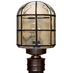 Costaluz 3417 Series-One Light Outdoor Post Mount-7.88 Inches Wide by 14.25 Inches High