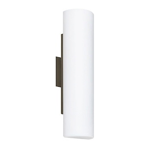 Baaz 16 - 2 Light Wall Sconce In Contemporary Style-15.75 Inches Tall and 3.75 Inches Wide - 1294372