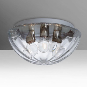 Pinta 15 - 3 Light Flush Mount In Contemporary Style-7 Inches Tall and 15 Inches Wide