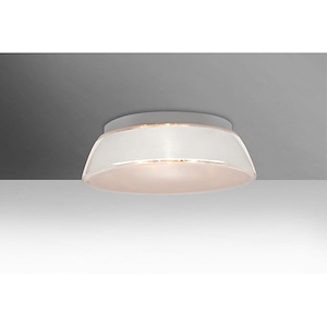Pica 11-One Light Flush Mount-11 Inches Wide by 4.2 Inches High