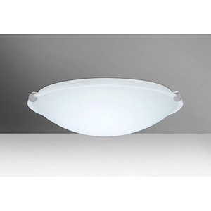 Trio 16-Two Light Flush Mount-15.75 Inches Wide by 4.75 Inches High