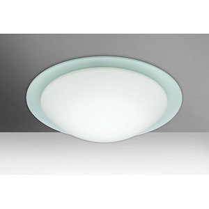 Ring 15-Two Light Flush Mount-15.5 Inches Wide by 4.25 Inches High