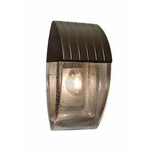 Costaluz Aqua - 8W 1 LED Outdoor Wall Mount In Transitional Style-10.25 Inches Tall and 6 Inches Wide