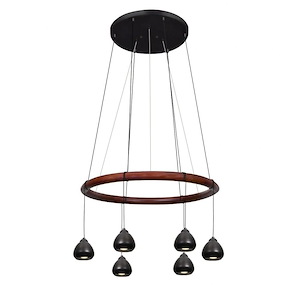 Cirque - 6 Light 12V Pendant In Rustic Style-3.5 Inches Tall and 4.25 Inches Wide - 1117724