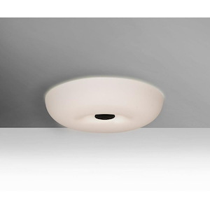 Nimbus 10 - 23W 1 LED Flush Mount In Modern Style-2.75 Inches Tall and 9.75 Inches Wide