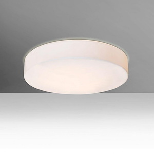 Pride 14 - 17W 1 LED Flush Mount In Modern Style-3.5 Inches Tall and 13.75 Inches Wide