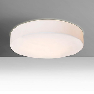 Pride 17 - 23W 1 LED Flush Mount In Modern Style-3.75 Inches Tall and 16.75 Inches Wide