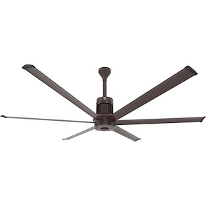 i6 - 84 Inch 6-Blade Downrod Mounted Ceiling Fan