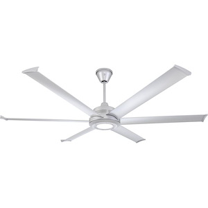 Mammoth - 6 Blade Ceiling Fan With Light Kit-21 Inch Tall and 72 Inch Wide - 1394063