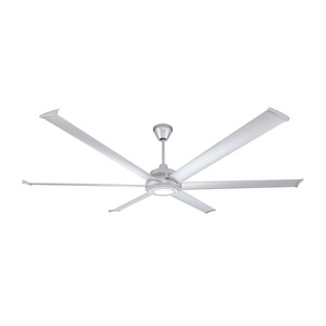 Mammoth - 6 Blade Ceiling Fan With Light Kit-21 Inch Tall and 84 Inch Wide - 1394064