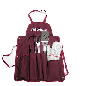 Utensil set with Apron and Glove