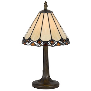 One Light Accent Lamp-4 Inches Wide by 13.5 Inches High