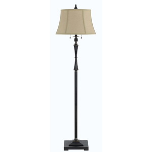 Madison-Two Light Floor Lamp-61 Inches High