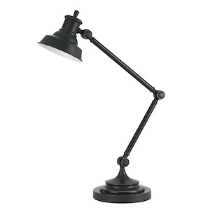 7W 1 LED Desk Lamp-7.75 Inches Wide by 34 Inches High